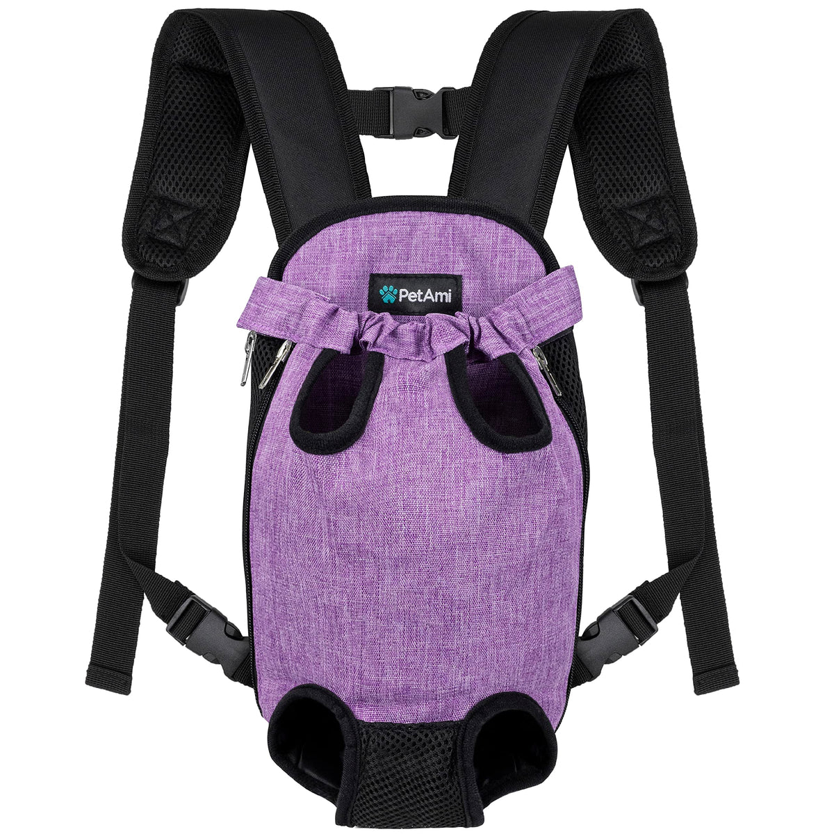 PetAmi Mochila Portabebés: portador frontal para paseos cercanos y cómodos.