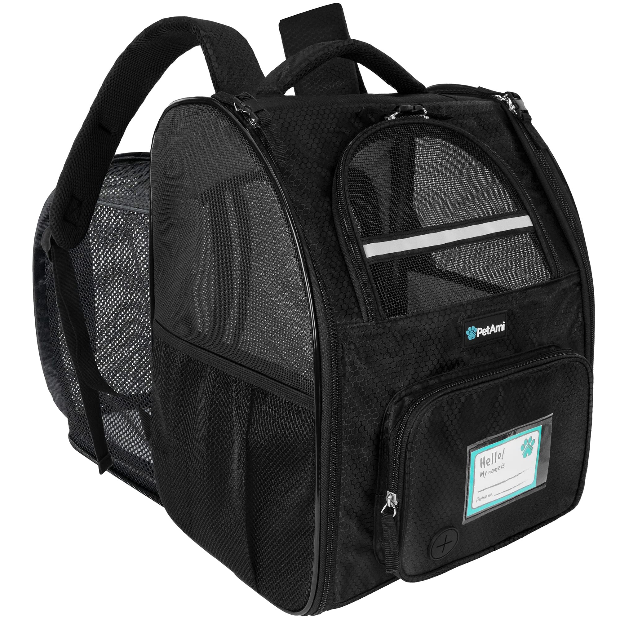 PetAmi mochila expandible para perro o gato ofrece comodidad y espacio
