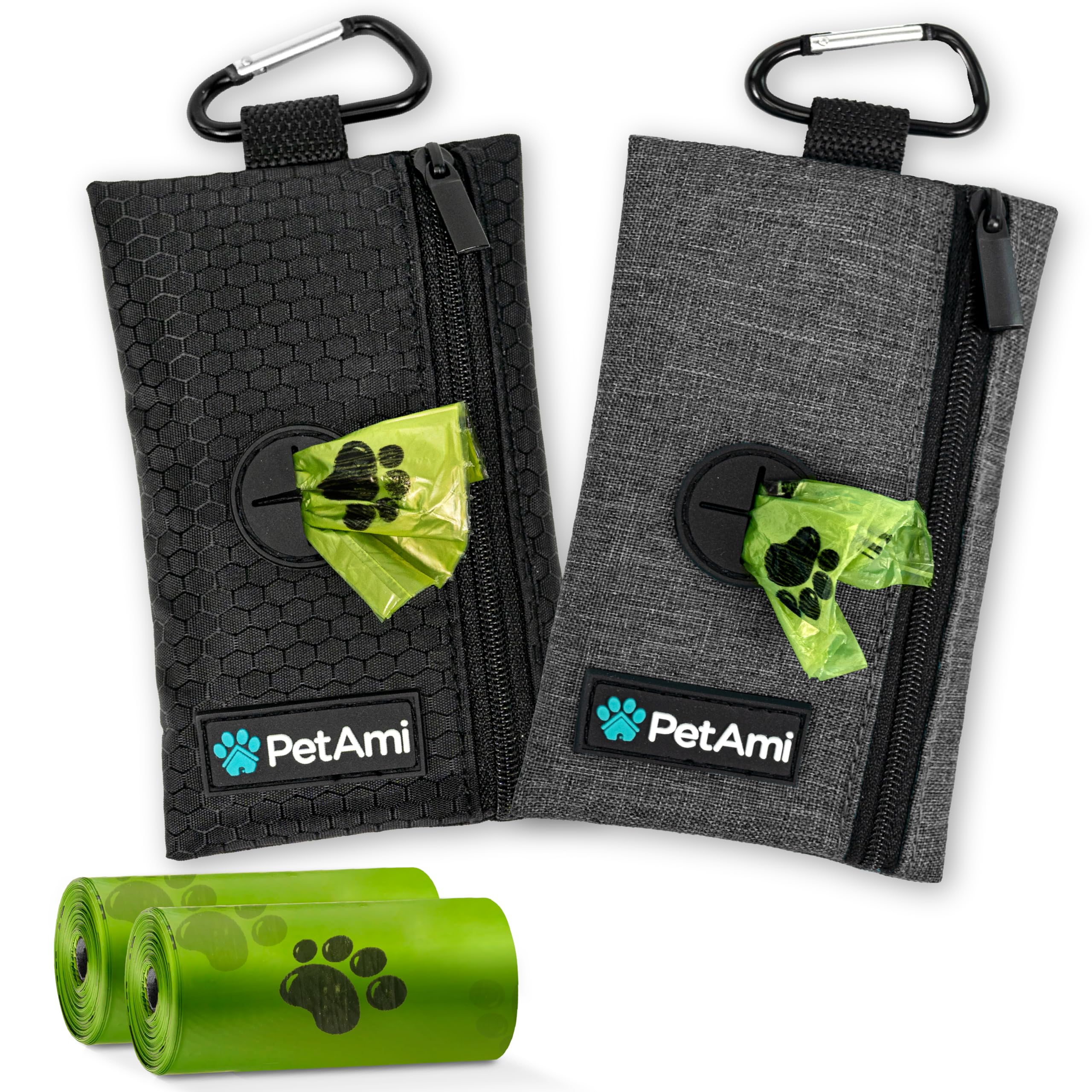 PetAmi paquete de paseo doble, solución práctica para perros.