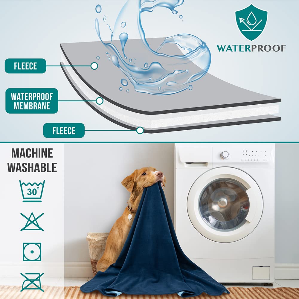PetAmi protector-sillon-impermeable adecuado para muebles y coches.