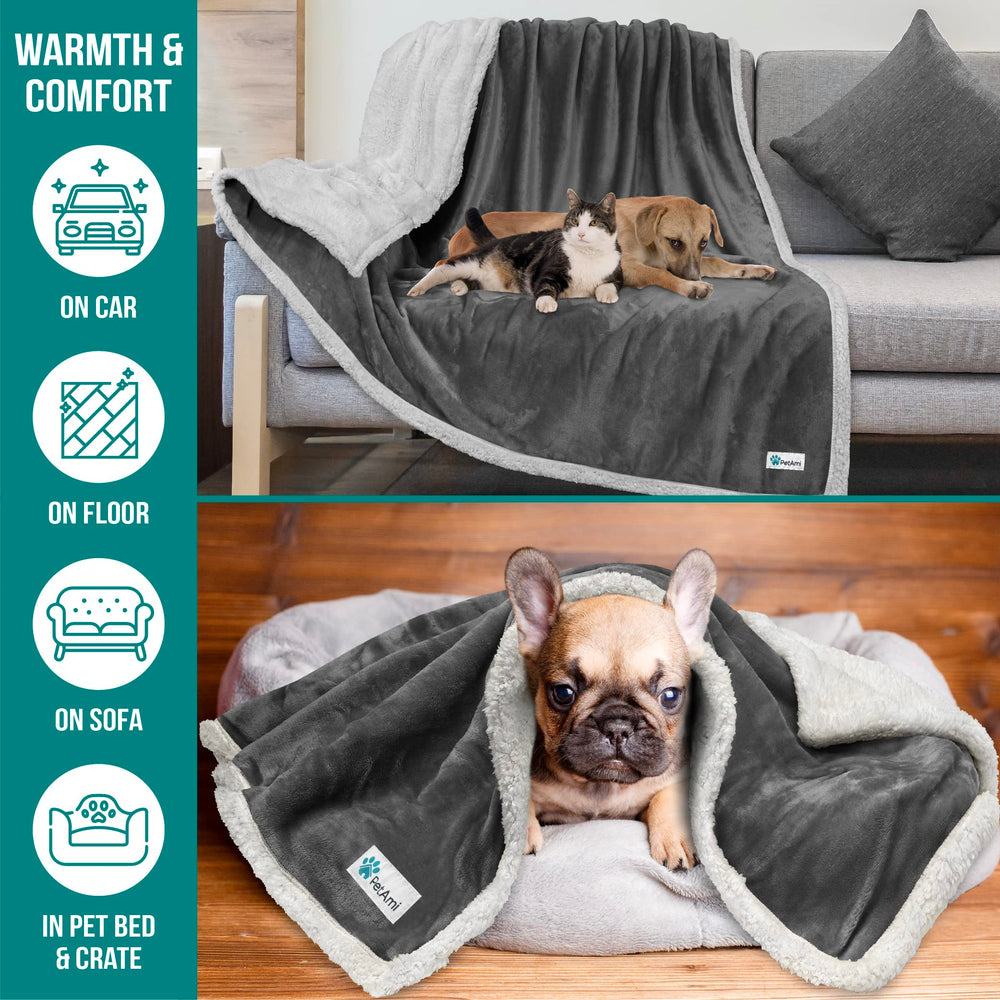 PetAmi manta tallas variadas para perros y gatos.