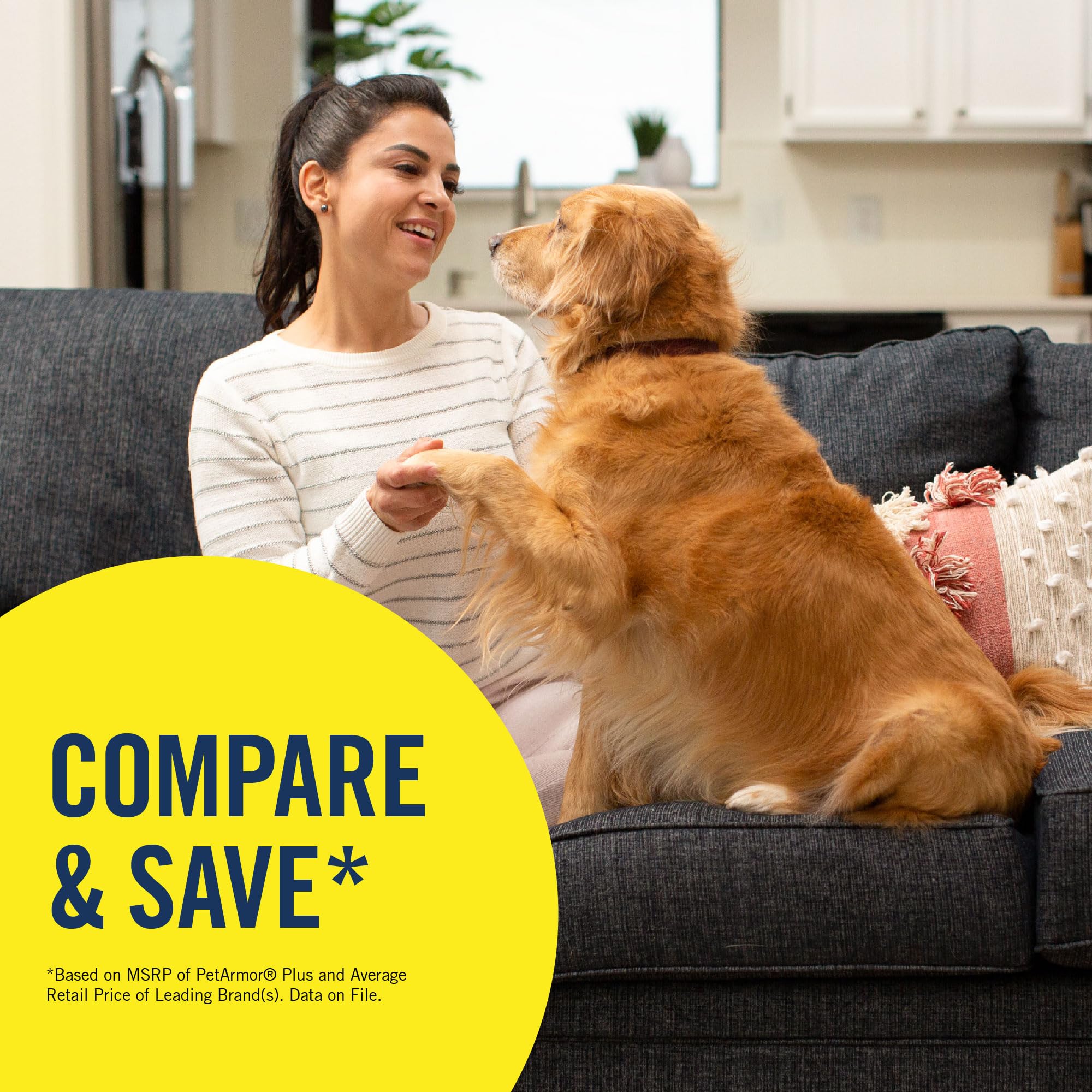 PetArmor Plus control del ciclo de pulgas para perros