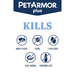PetArmor Plus tres dosis para tres meses de protección en perros