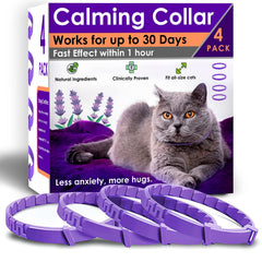 PetAtlas collar calmante para gatos con ajuste cómodo para uso diario