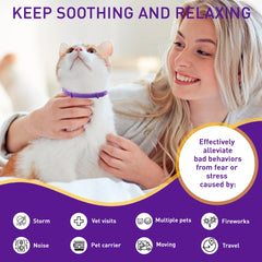 PetAtlas collar calmante para gatos con ingredientes naturales seguros