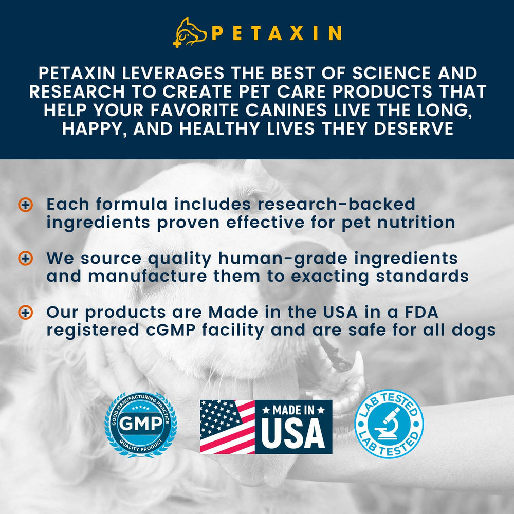 Petaxin Probiotics para perros, apoyo para piel y pelaje