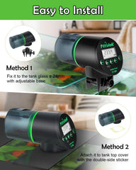 Petbank alimentador automático con capacidad de 200 ml para distintos tipos de comida.