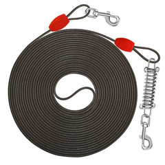 Petbobi cable amarre 40 pies para perros, libertad al aire libre con seguridad.