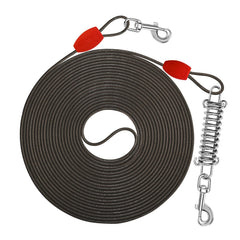 Petbobi cable exterior de 30 pies para perros, libertad segura al aire libre.
