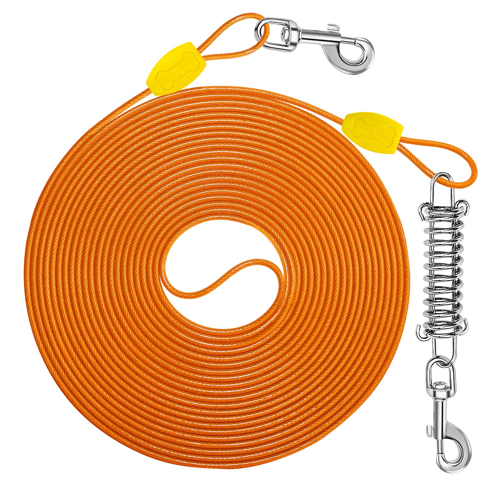 Petbobi cable-perro-40ft permite explorar al aire libre con seguridad.