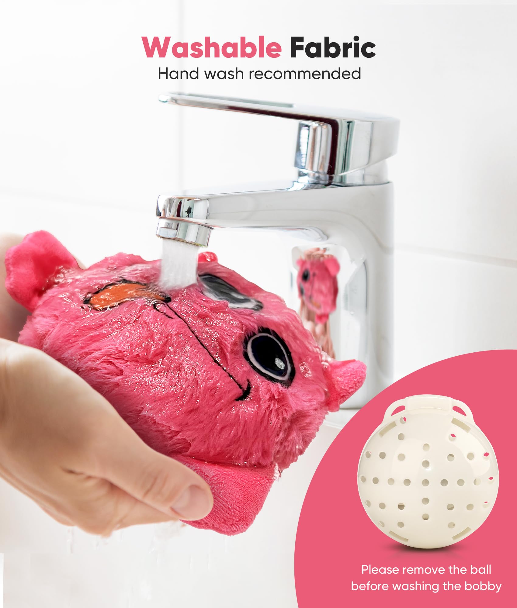 Petbobi: cobertura lavable para peluche, limpieza fácil