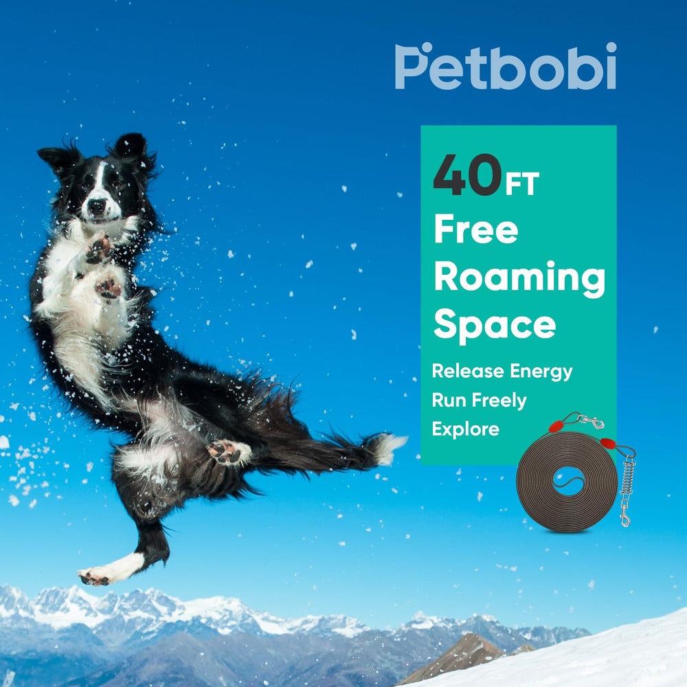 Petbobi ganchos giratorios 360°, evitando enredos mientras caminas.