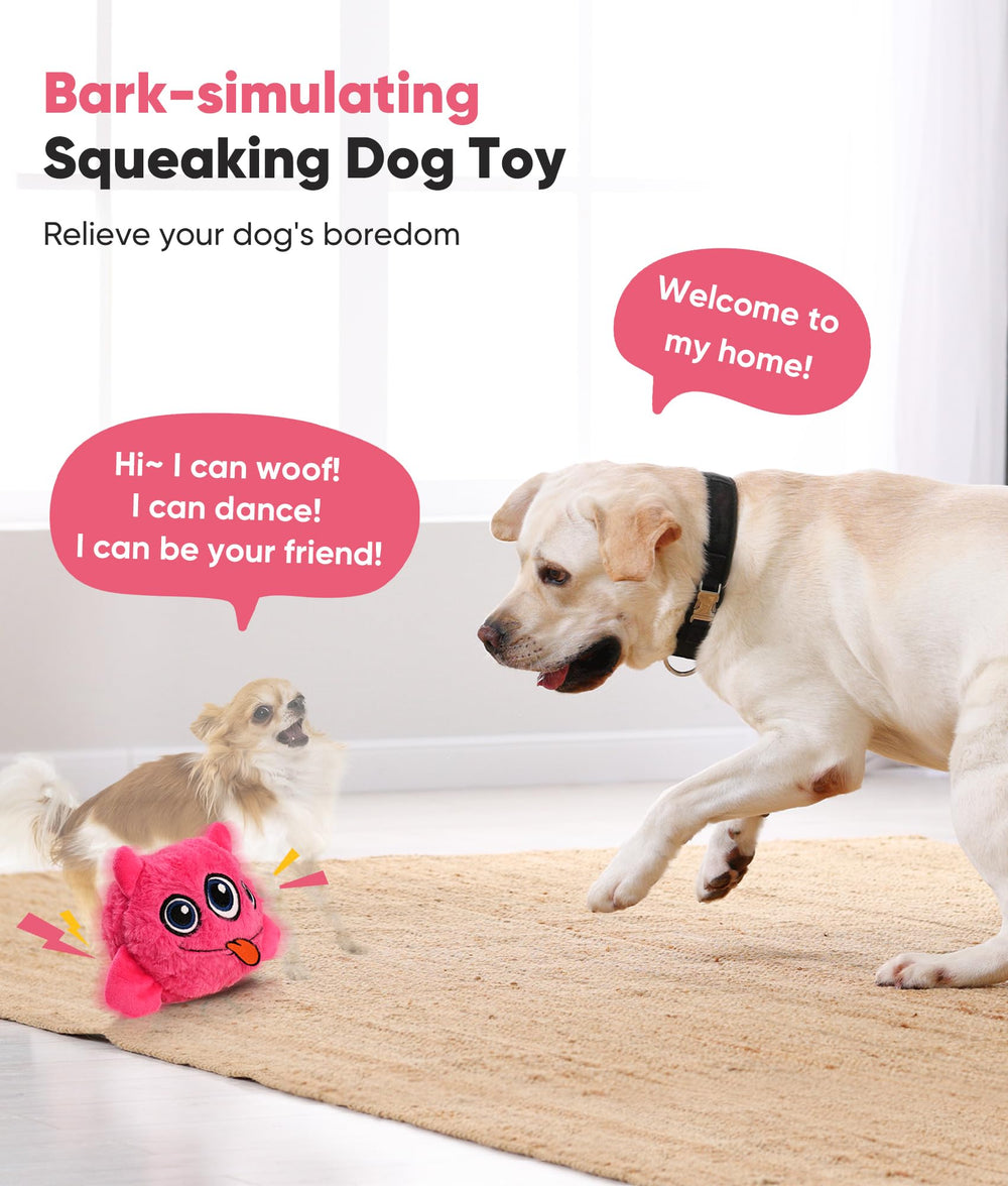 Petbobi: juguete con sonidos de ladridos para perros, estimulación y ejercicio
