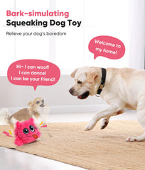Petbobi: juguete con sonidos de ladridos para perros, estimulación y ejercicio