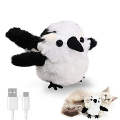 Petbobi pajarito batir alas para atraer la atención de tu gato