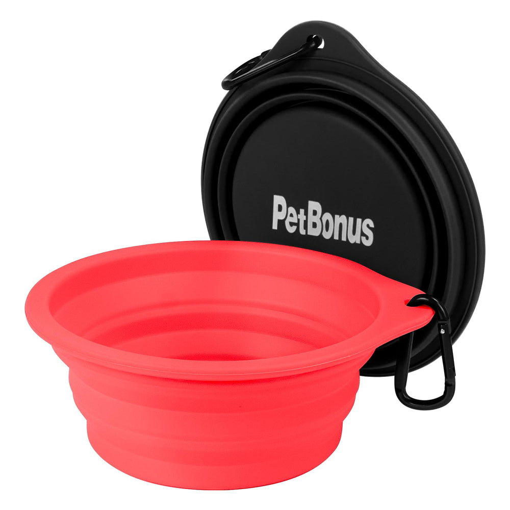 PetBonus capacidad 1000 ml, perfecto para agua o comida durante salidas
