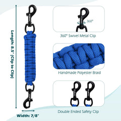 PetBonus conector doble extremo mantiene collar y arnés unidos de forma segura