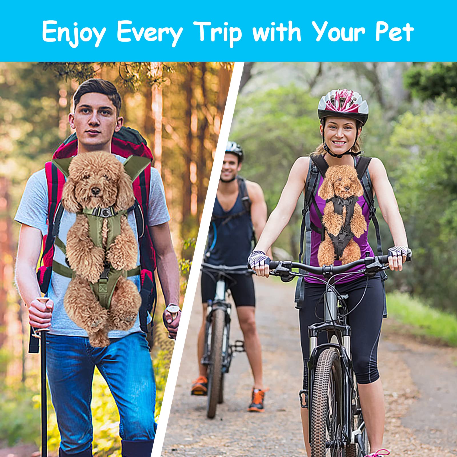PetBonus Diseño ergonómico que ofrece confort durante exploración al aire libre.