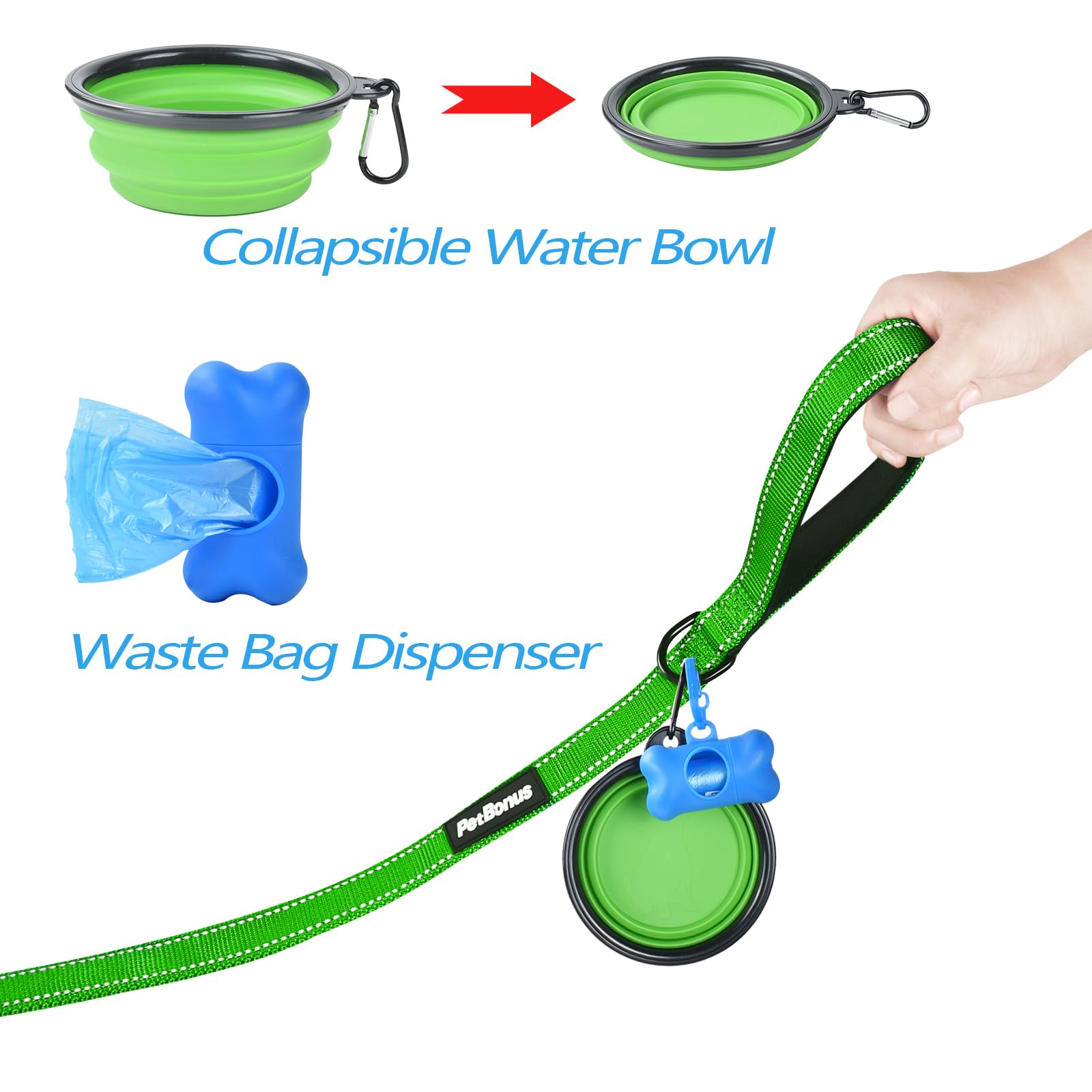 PetBonus dispensador de bolsas, paseo más limpio y organizado.