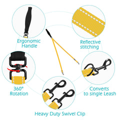 PetBonus giro de 360 grados evita enredos durante el paseo