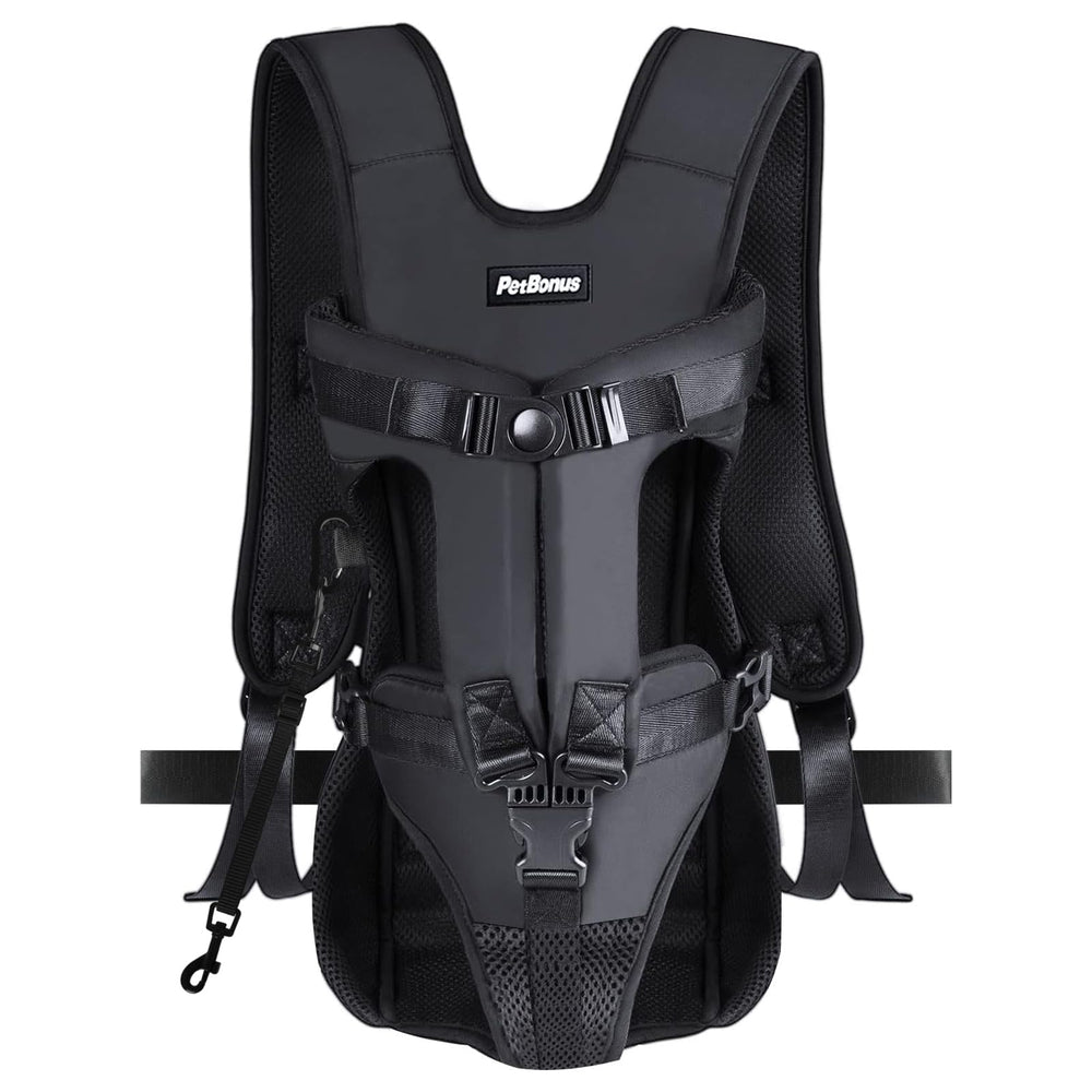 PetBonus Mochila frontal para perros con ajuste cómodo y seguro