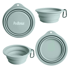 PetBonus tazon colapsable portable para coche mantiene agua a mano durante el viaje