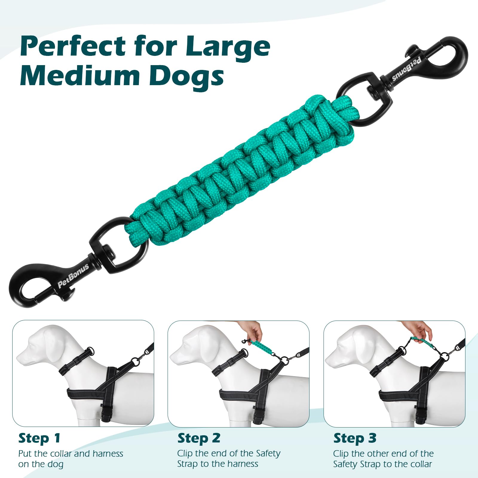 PetBonus opción de varios colores disponibles para personalizar.