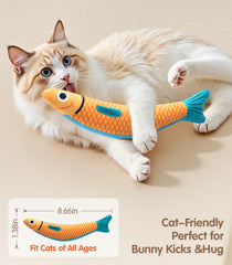 PetBusy pez colorido para abrazar y morder