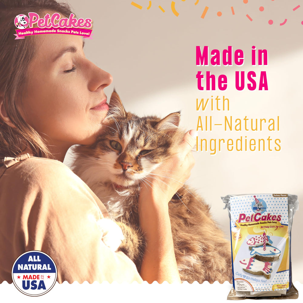 PetCakes ingredientes de grado humano para gatos con paladar exigente.