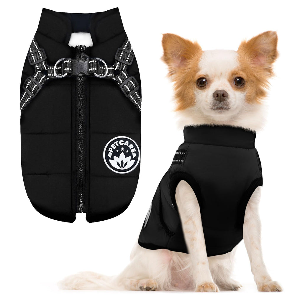 Petcare abrigo para caminar en nieve, ideal para excursiones.