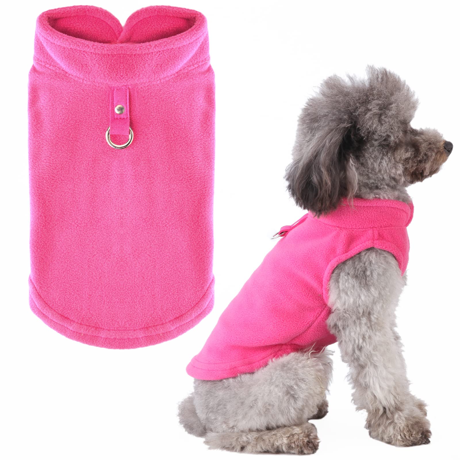 Petcare suéter para perro pequeño, frente visible, cálido para paseos.
