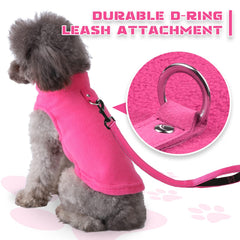 Petcare suéter rosa, textura suave que brinda abrigo ligero.