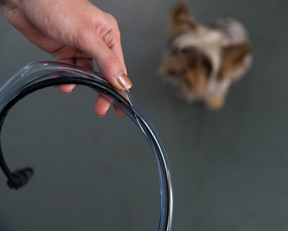 Instrucciones simples: cortar y colocar, instalación rápida de PETCORDS.