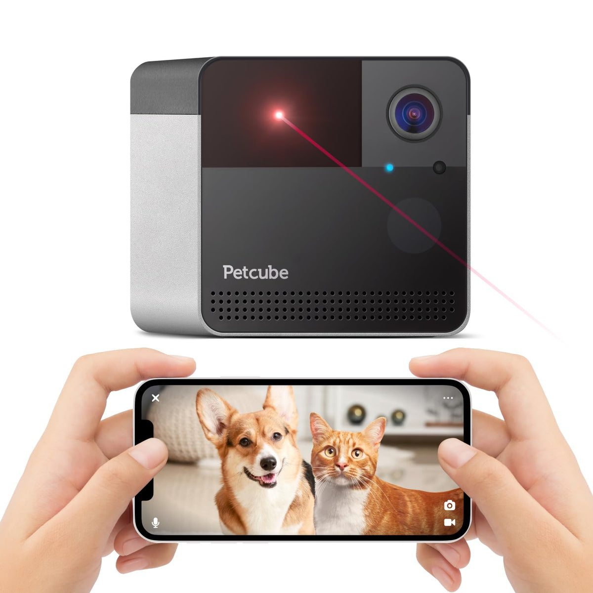 Petcube Play 2: cámara 1080p para vigilar a tu mascota desde cualquier lugar.