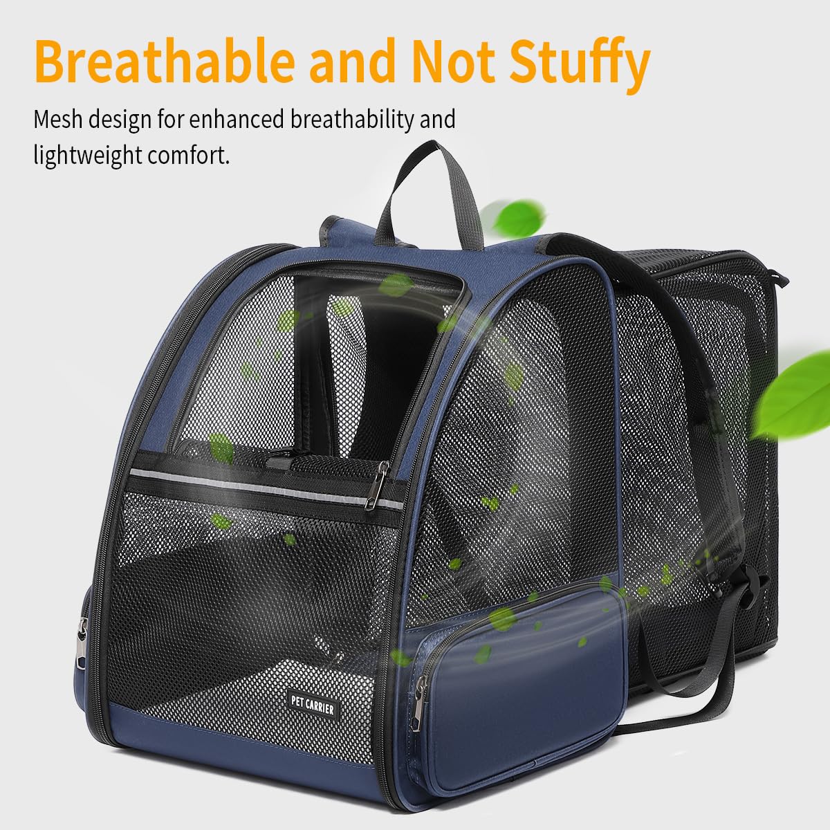 Petdiwoo mochila-base-acolchada, superficie suave para que tu animal descanse