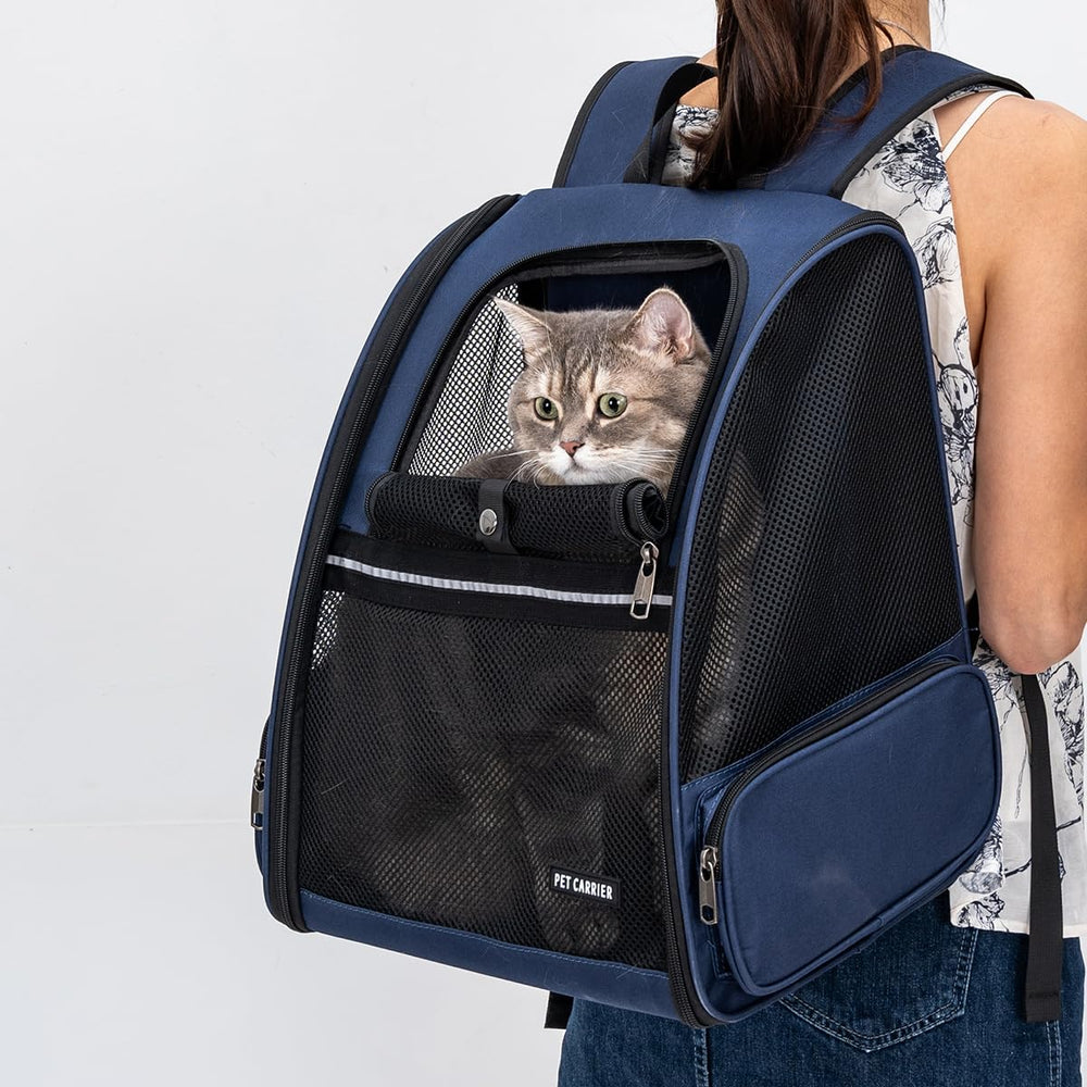 Petdiwoo mochila-cinturon-seguridad, mantiene al animal seguro y evita escapes durante el viaje