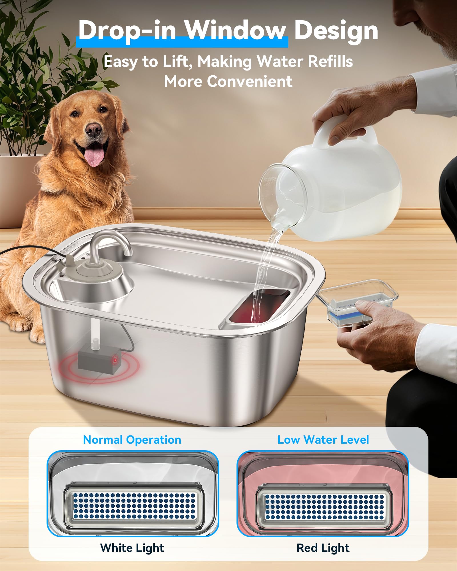 PETDOTT indicador de estado LED para alertas