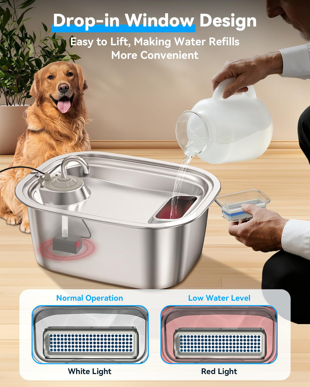 PETDOTT indicador de estado LED para alertas
