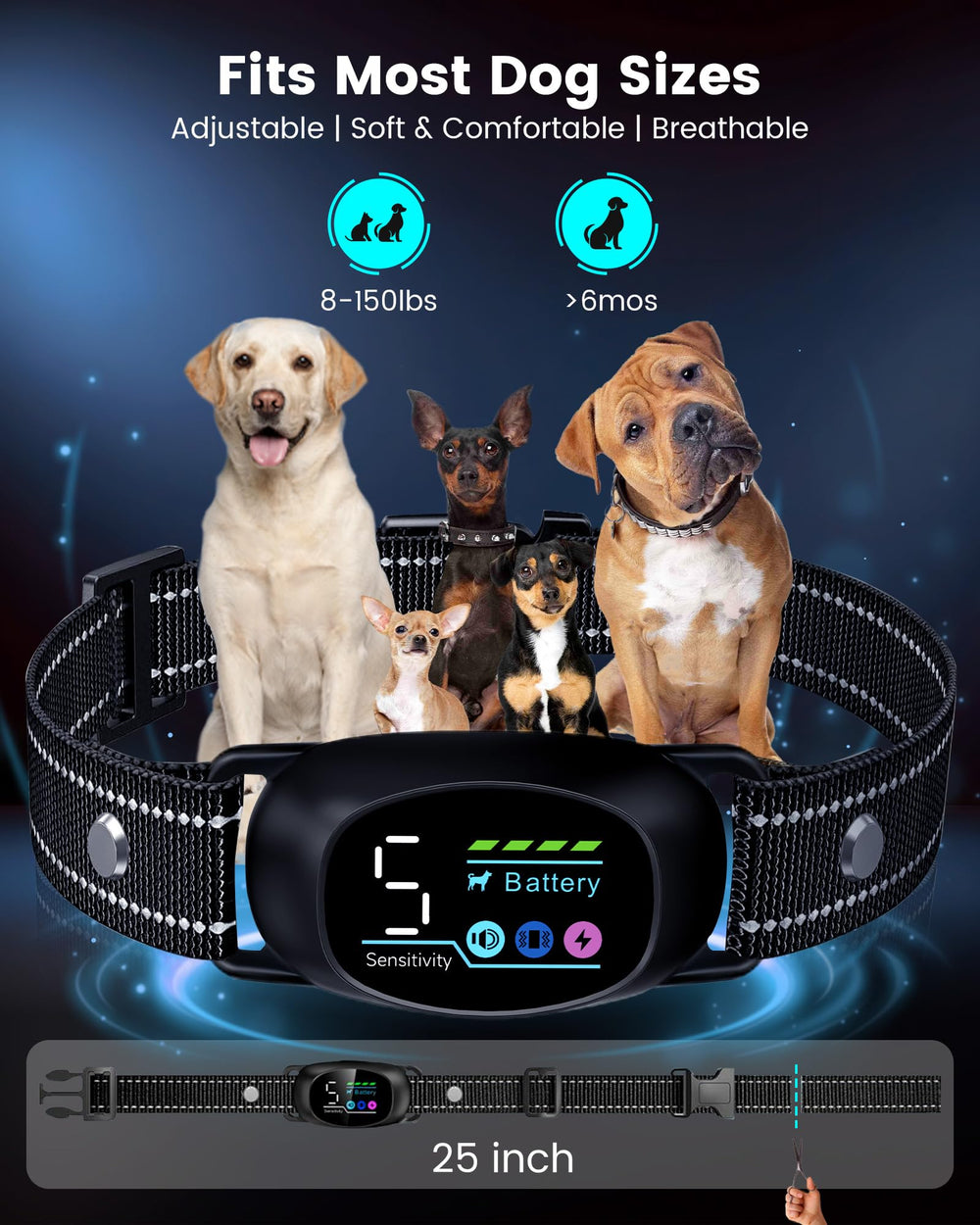 PETDOTT Pin ergonómico: diseño con resorte reduce irritación en la piel.