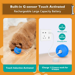 PetDroid bola impermeable IP54 para uso interior y exterior.