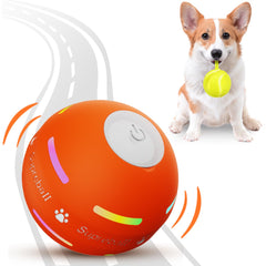 PetDroid bola interactiva para perros con movimiento dinámico, ideal para jugar y ejercitarse.