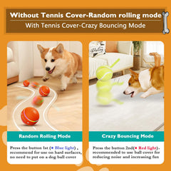 PetDroid tapa tenis cubre para bola, adecuada para masticadores ligeros.