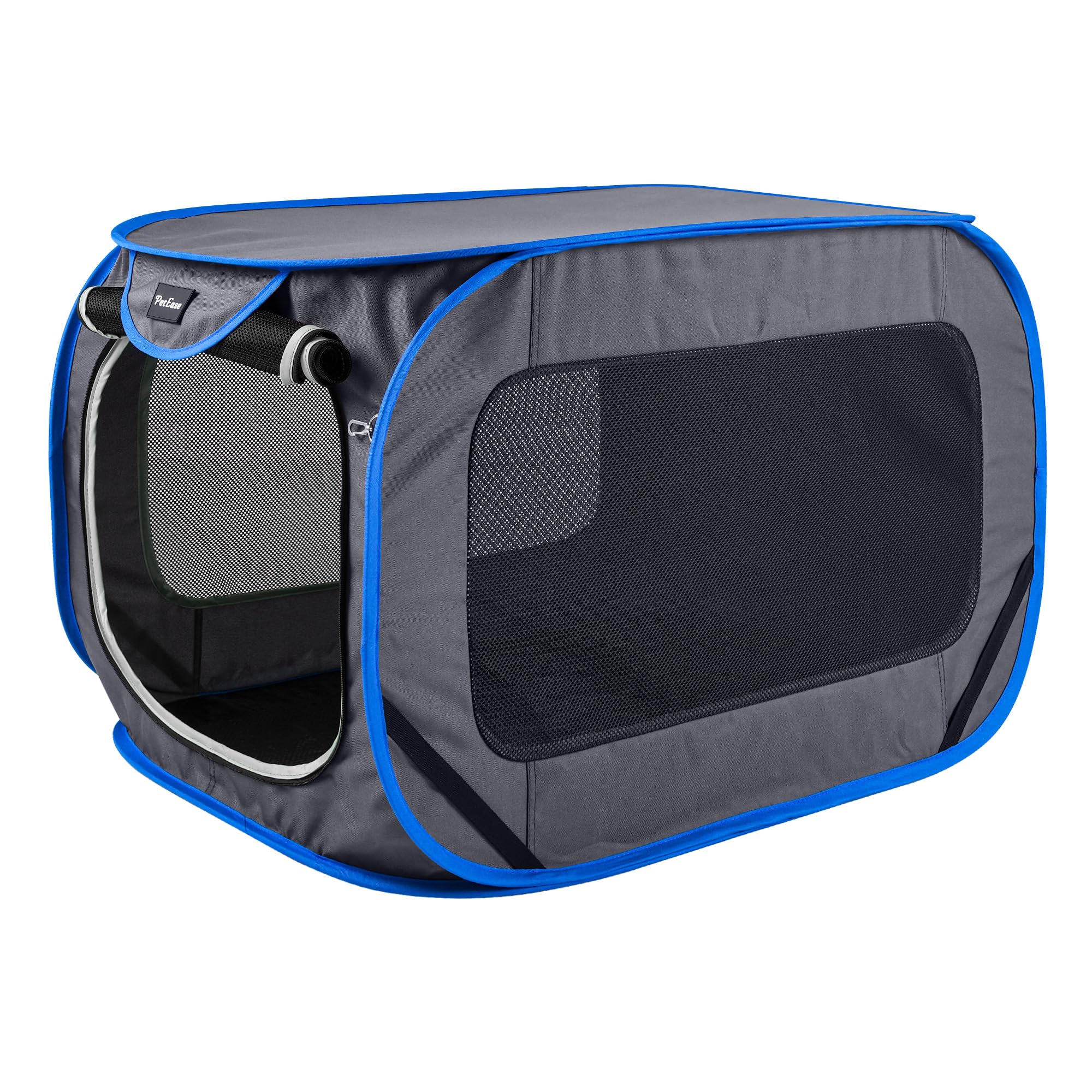 PetEase jaula para perro con ventilación interior/exterior para uso prolongado.