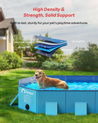 Peteast piscina de material duradero que resiste arañazos y desgaste