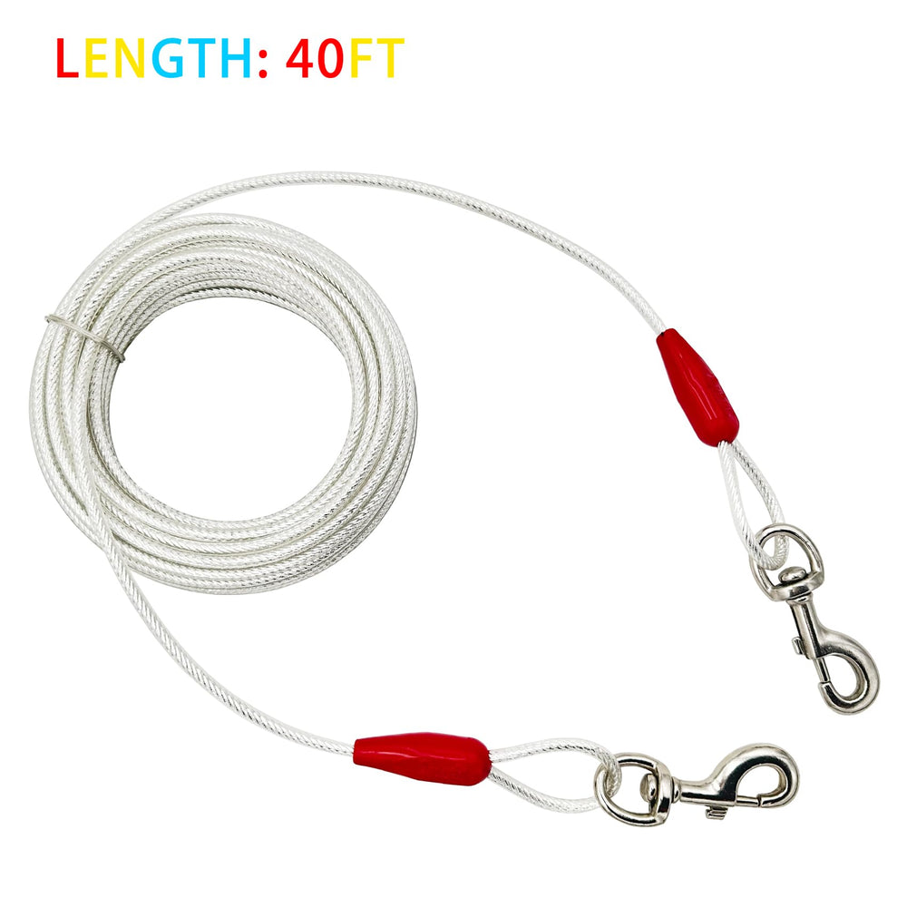 Petest ganchos anti-corrosivos para cable, mayor durabilidad en exteriores.