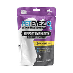 PetEyez tratamiento lagrimeo para perros, reduce manchas faciales.