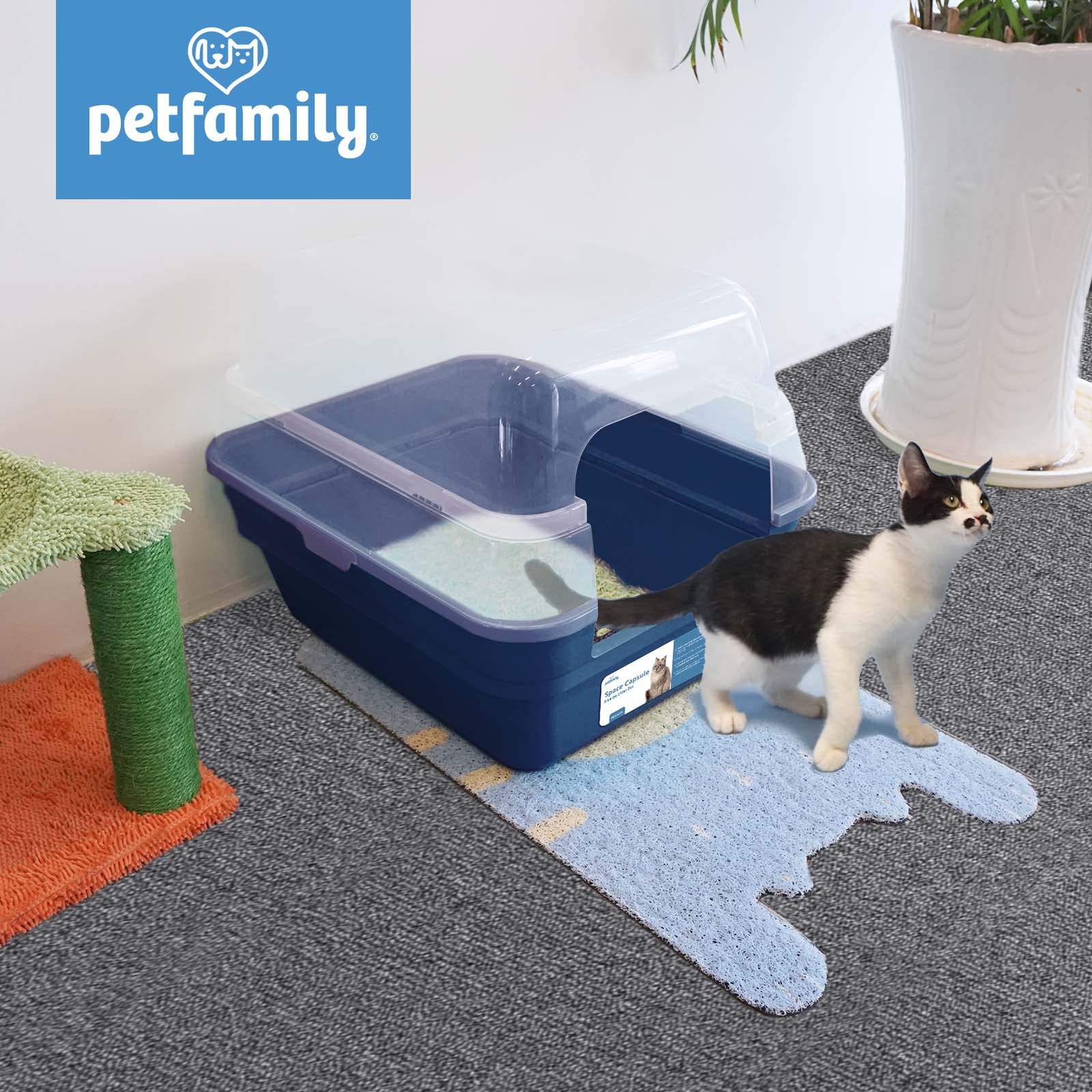 Petfamily acceso fácil para gatos mayores, entrada amplia