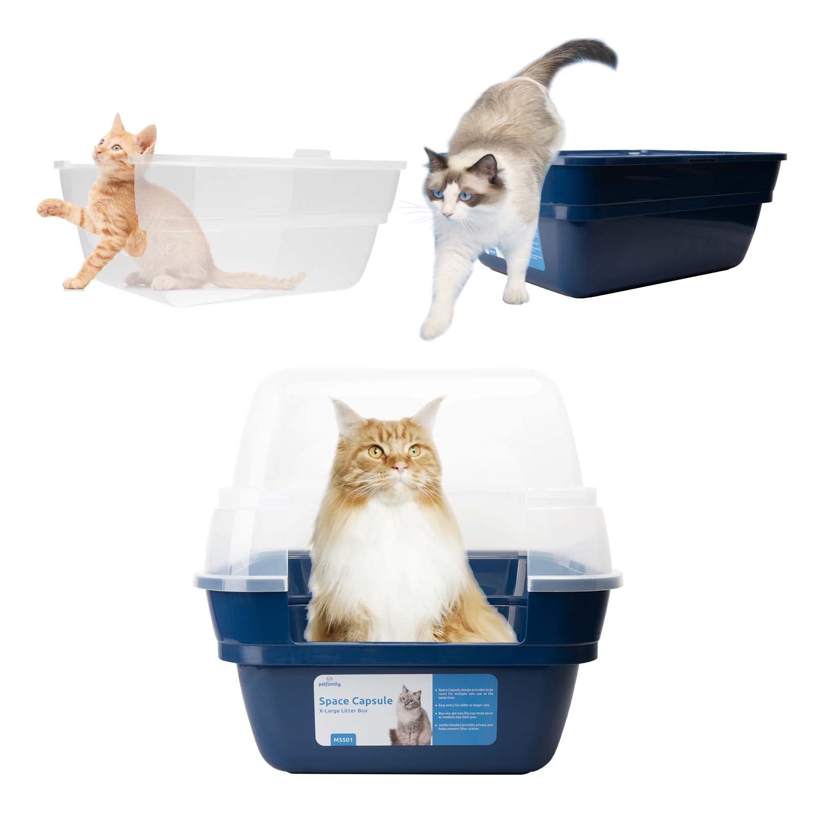 Petfamily ideal para apartamentos pequeños, ahorro de espacio