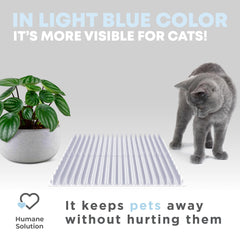 Petfolio adecuado para interior y exterior, mantiene gatos fuera de áreas sensibles.