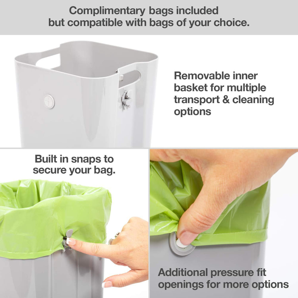 PetFusion bolsas con mango portatil: traslado facil entre areneros.
